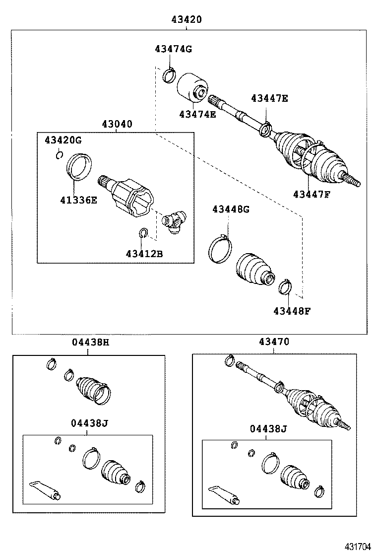 Front Drive Shaft