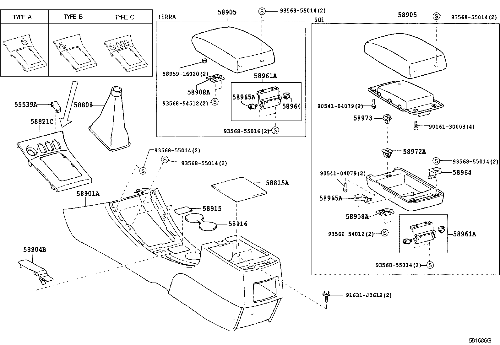 Console Box & Bracket