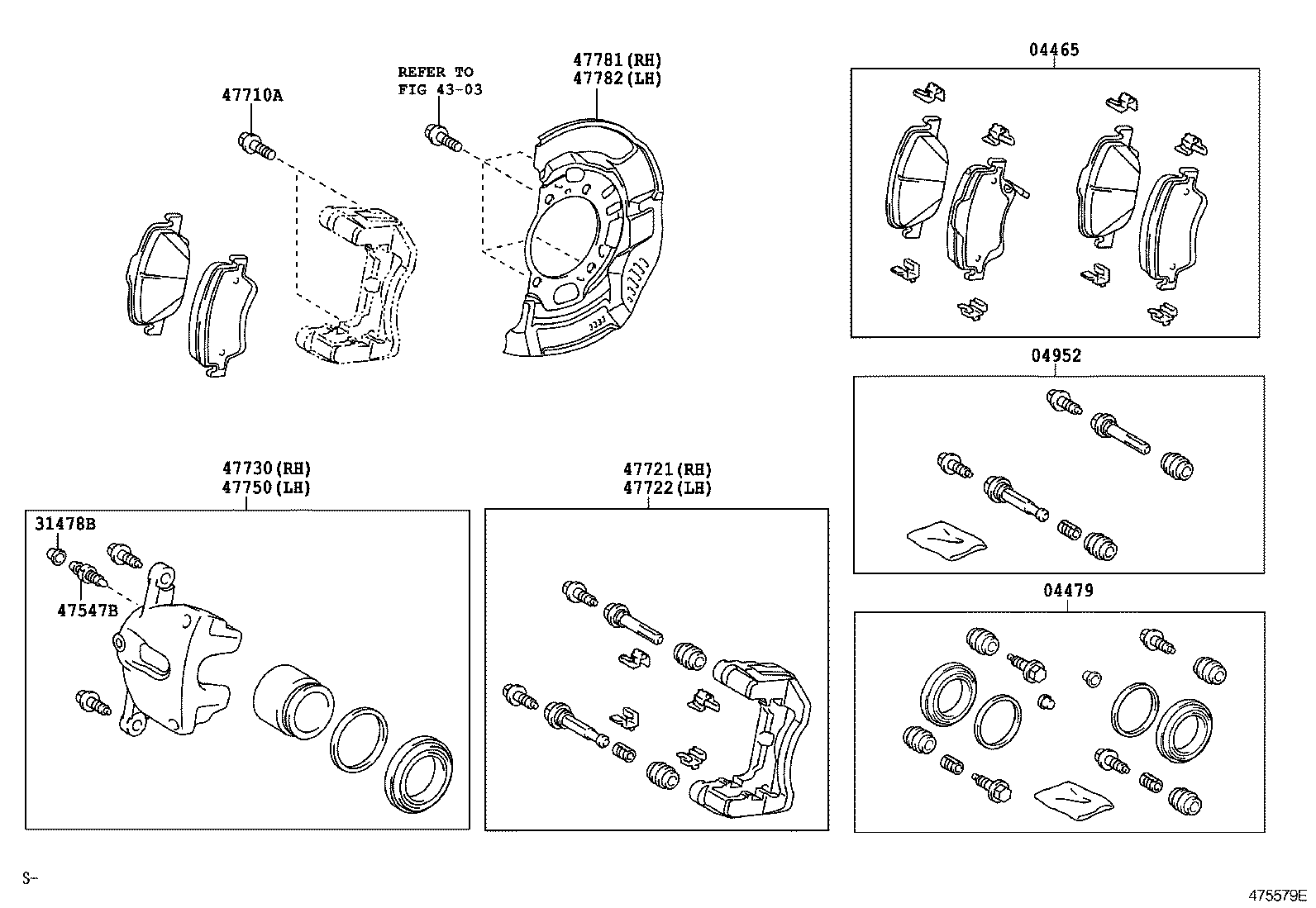 Front Disc Brake Caliper Dust Cover