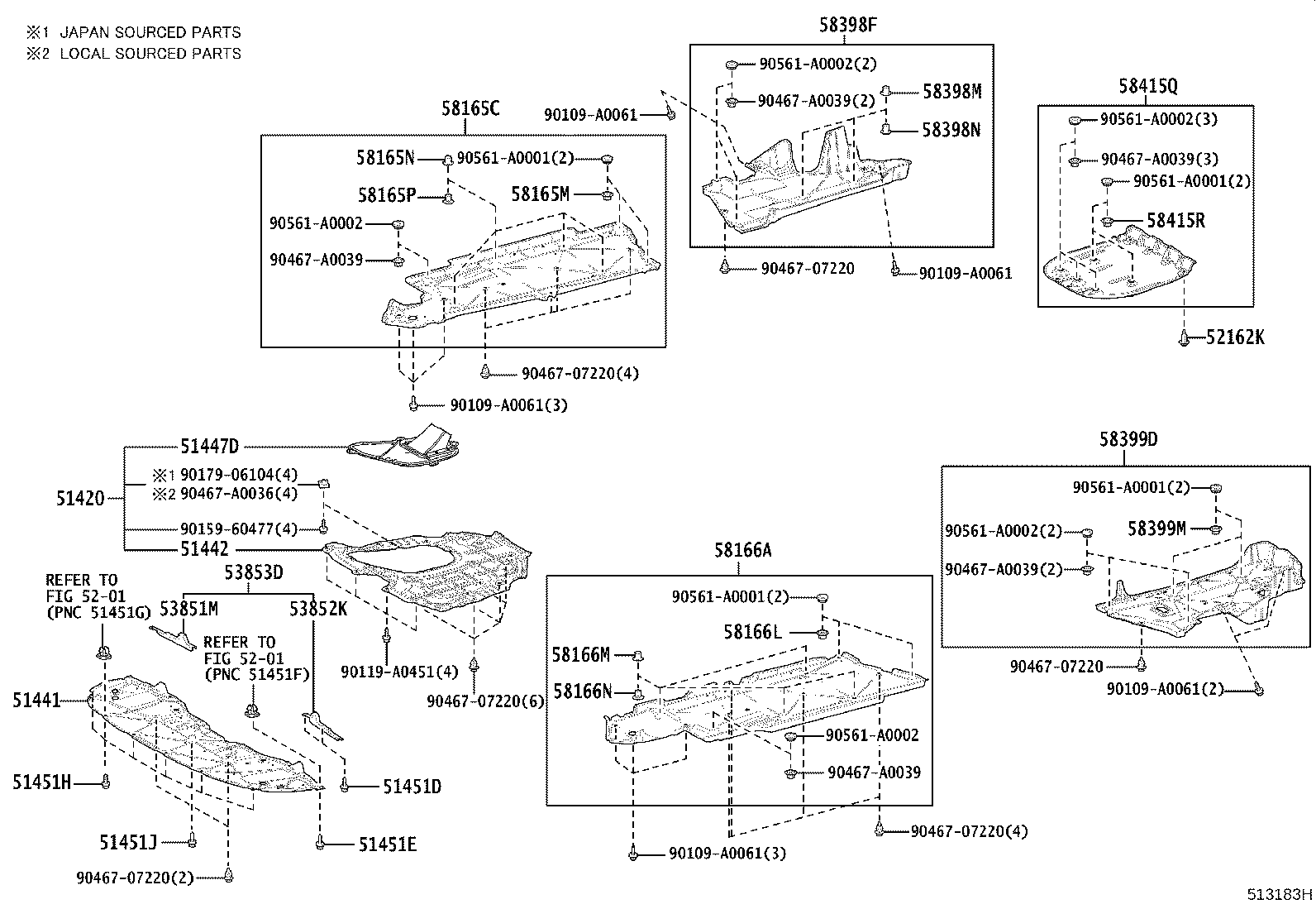 Suspension Crossmember & Under Cover
