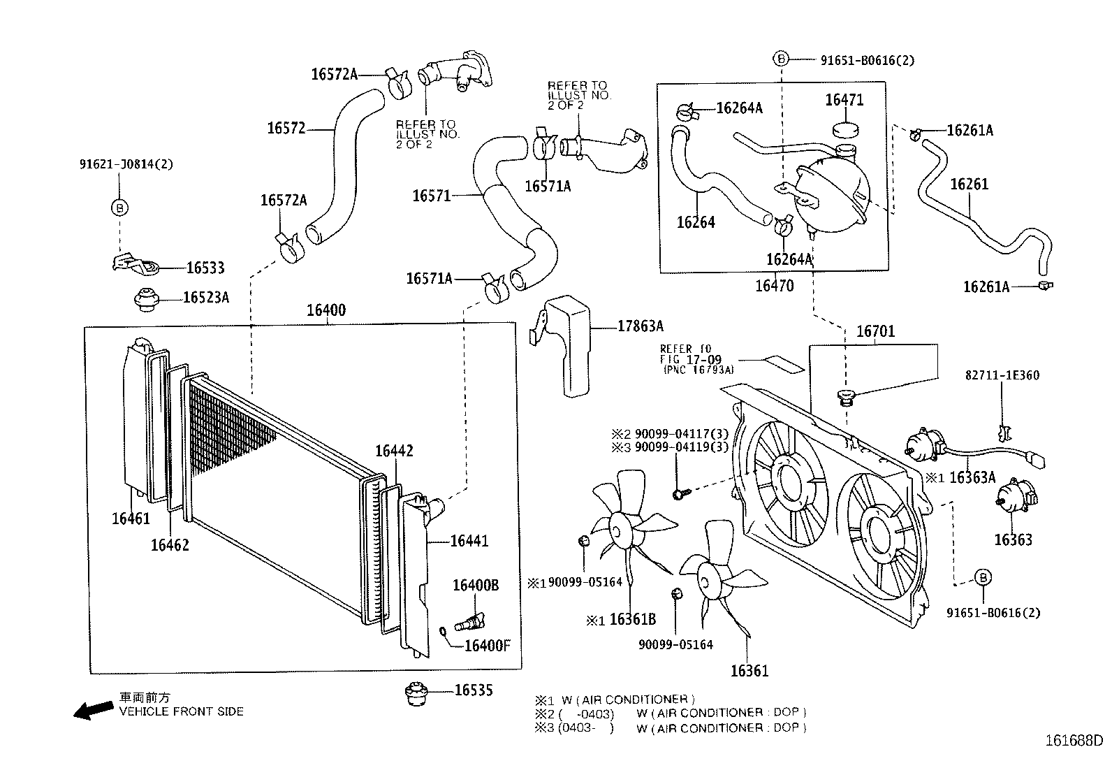Radiator Water Outlet