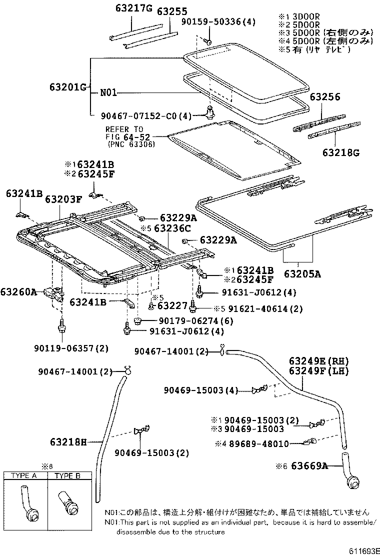Panel y panel trasero