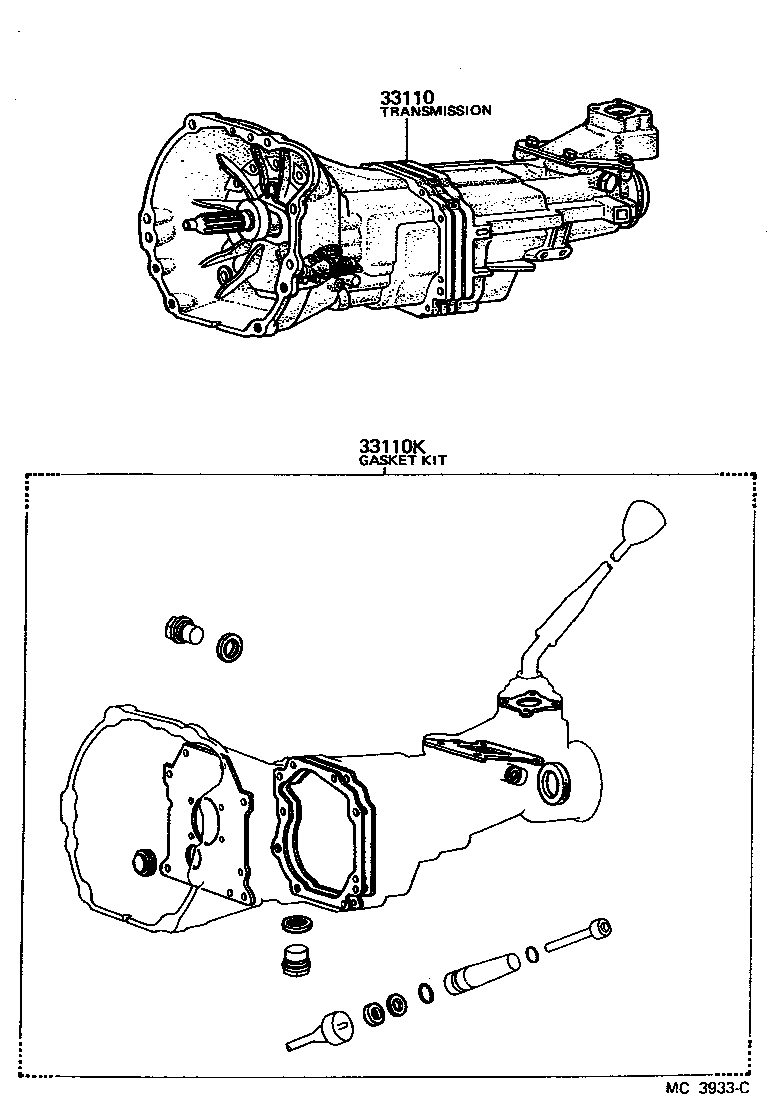 Transaxle Or Transmission Assy & Gasket Kit