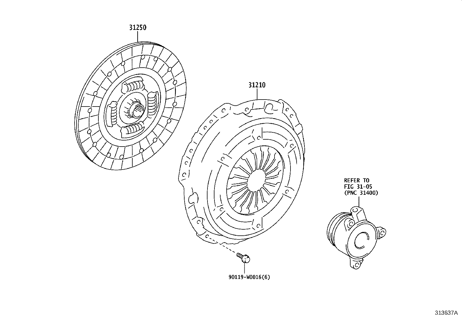 Clutch & Release Fork