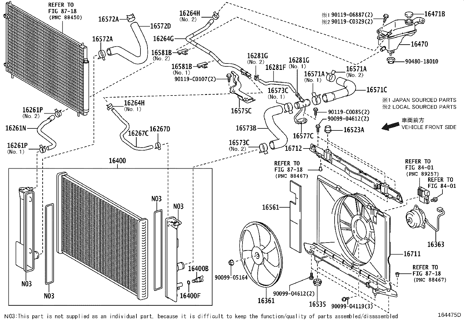 Radiator Water Outlet