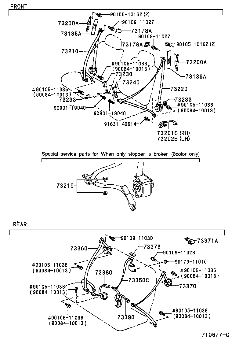 Seat Belt, Child Restraint Seat