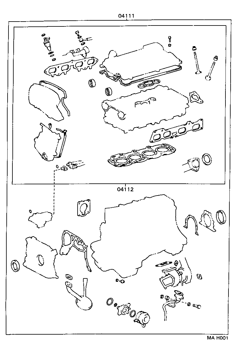 Engine Overhaul Gasket Kit