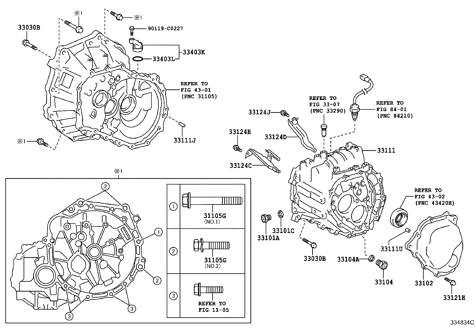 Clutch Housing + Transmission Case