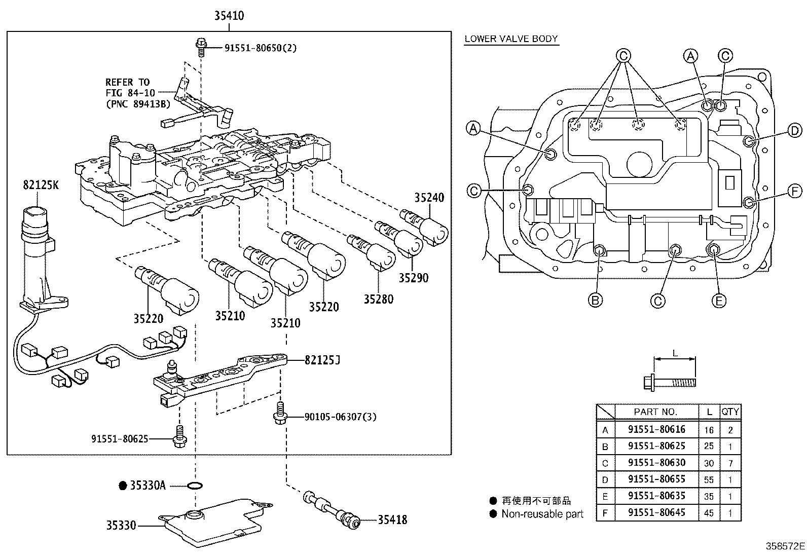 Valve Body Oil Strainer