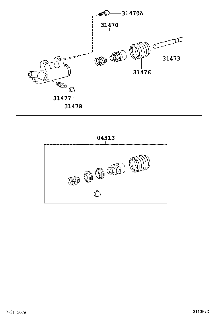 Clutch Release Cylinder