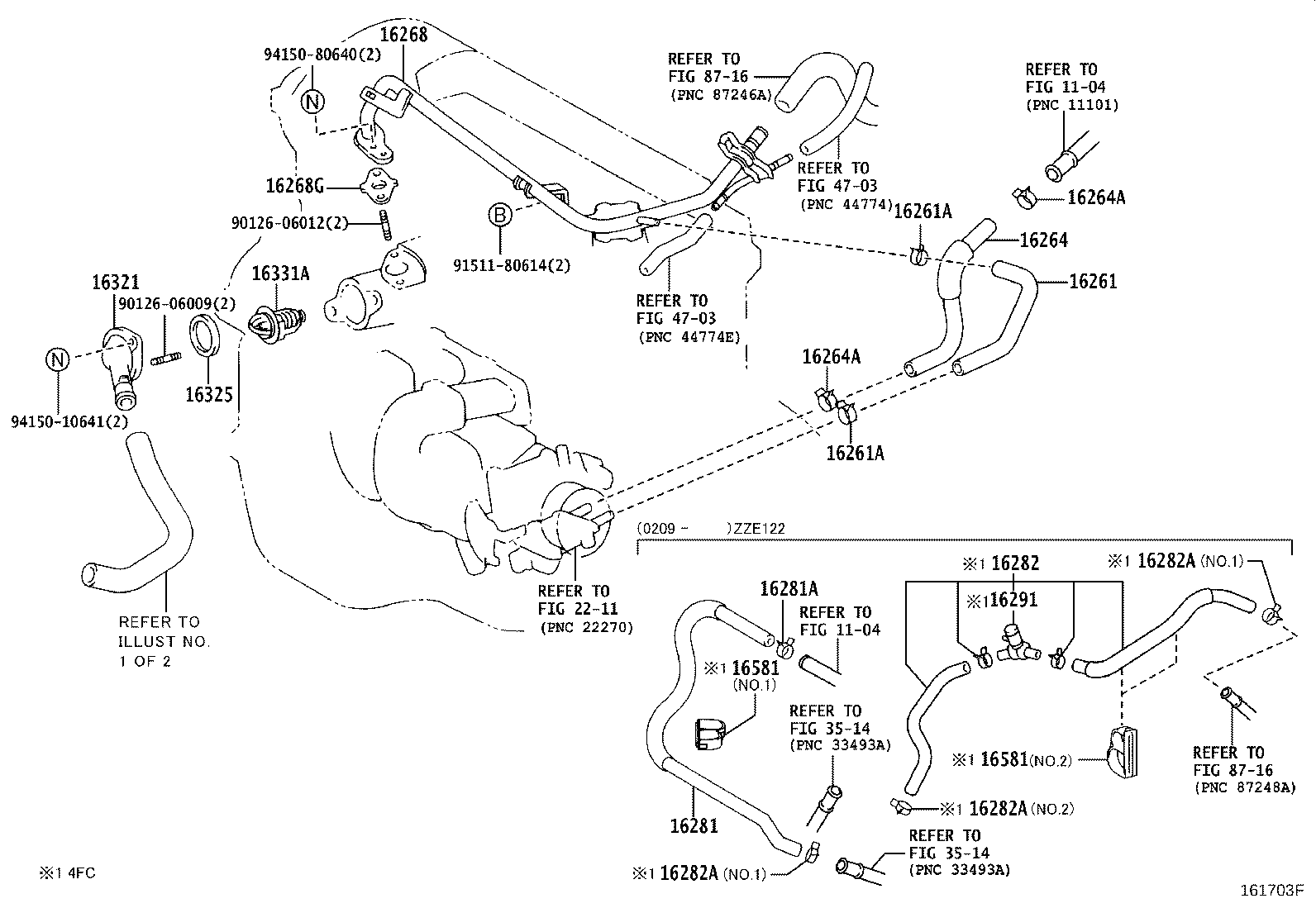 Radiator Water Outlet