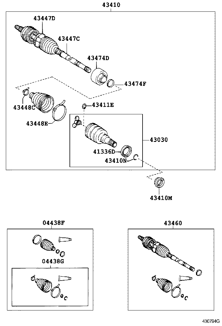 Front Drive Shaft