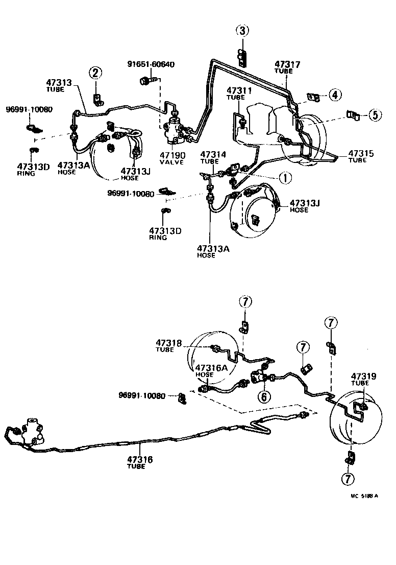 Brake Tube Clamp