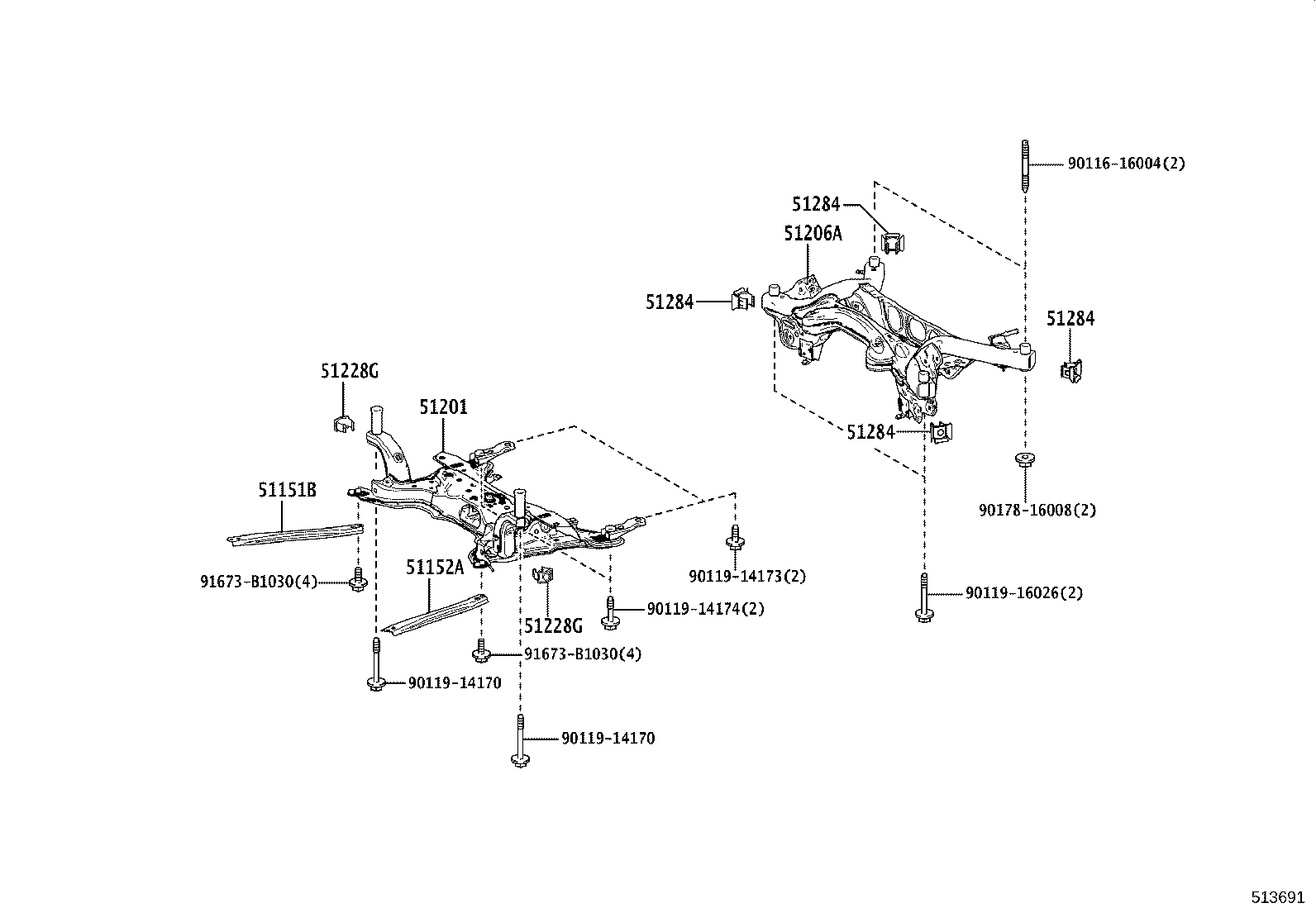 Suspension Crossmember & Under Cover