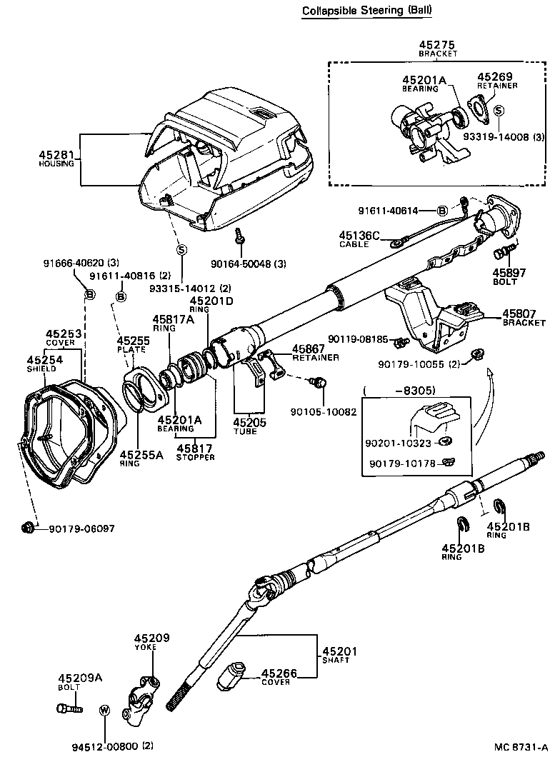 Steering Column & Shaft