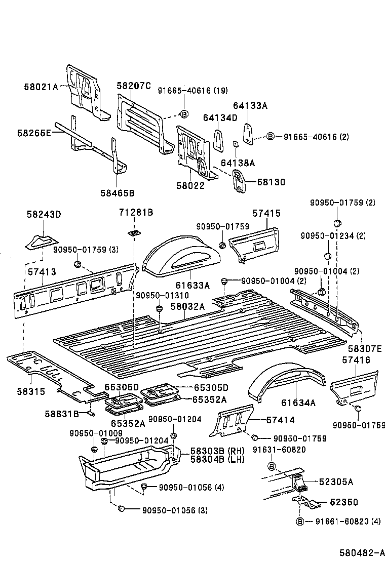 Rear Floor Panel