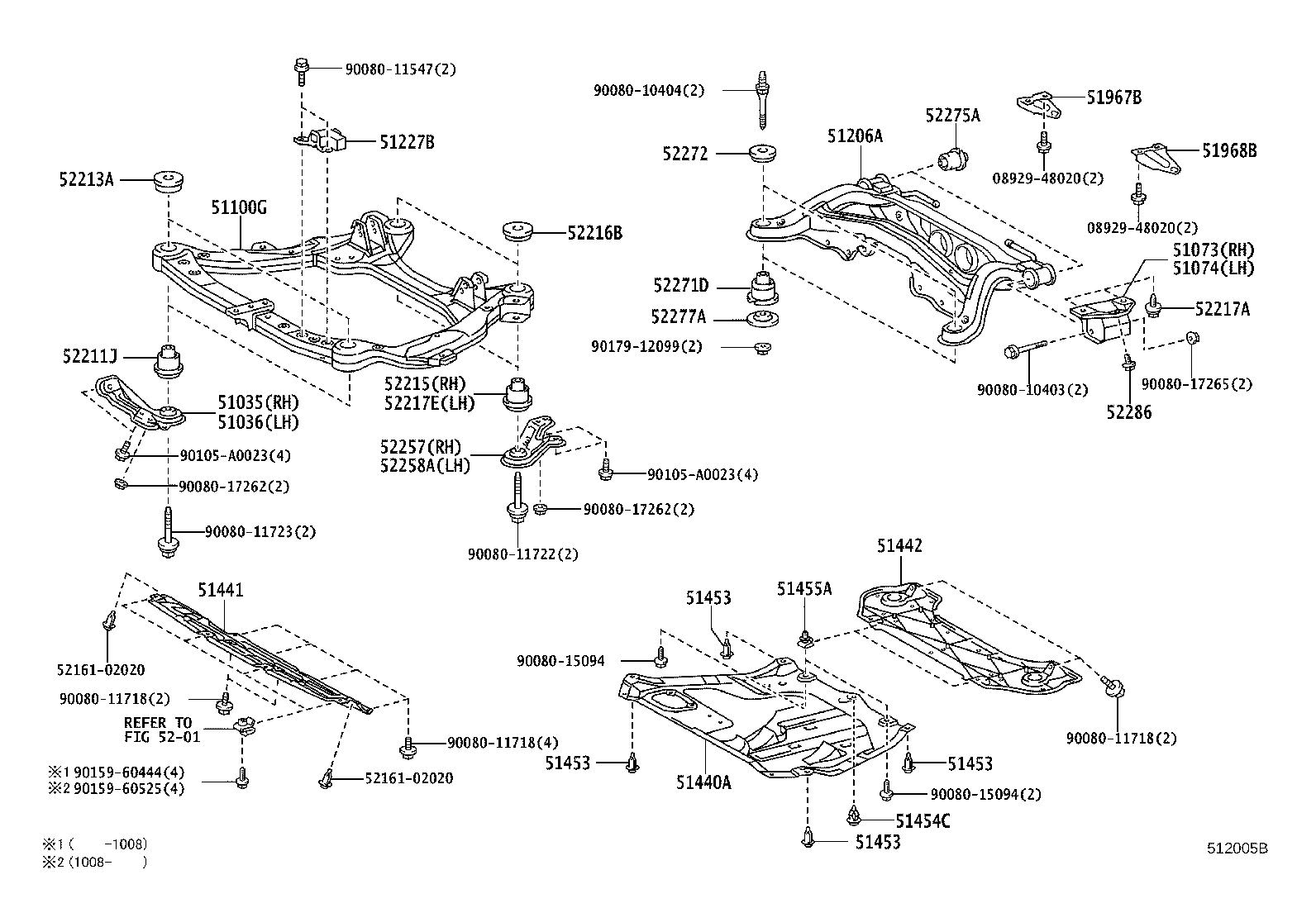 Suspension Crossmember & Under Cover