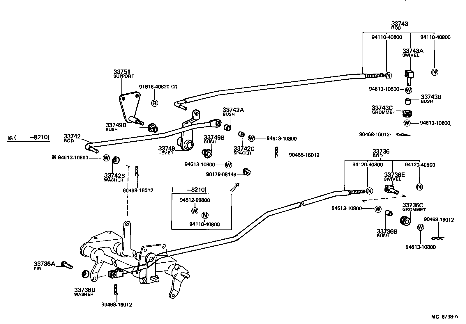 Control Shaft & Crossshaft