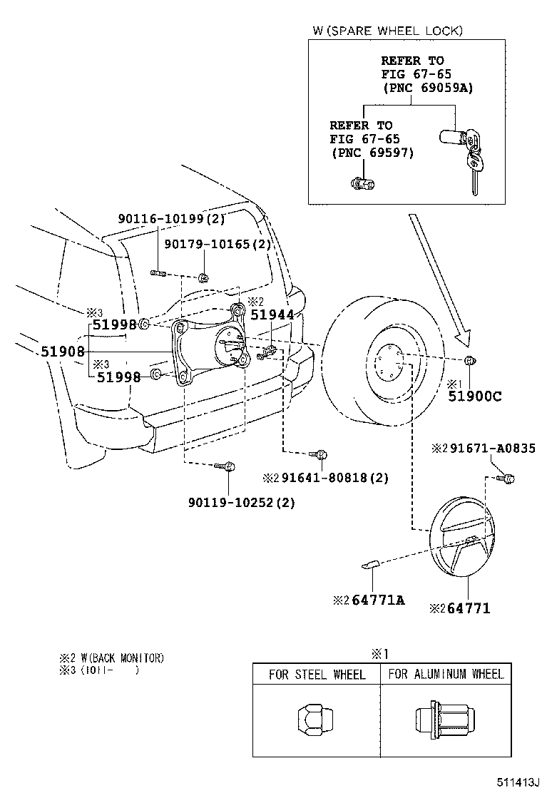 Spare Wheel Carrier