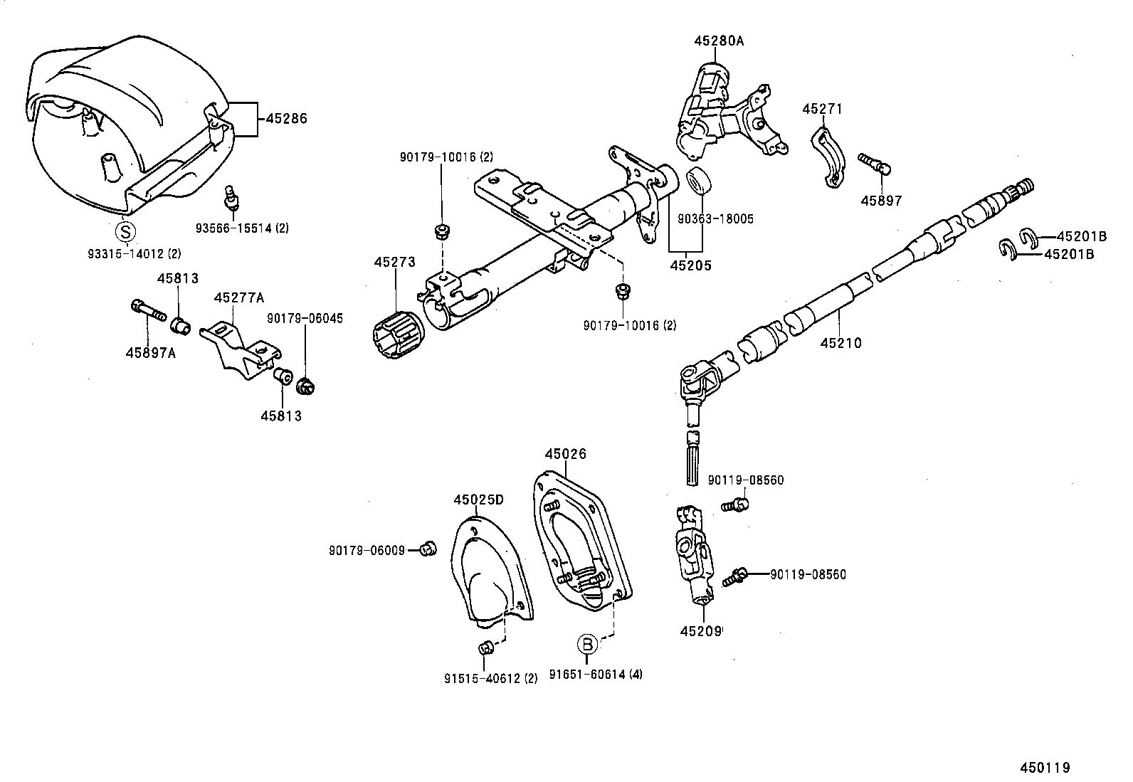 Steering Column & Shaft