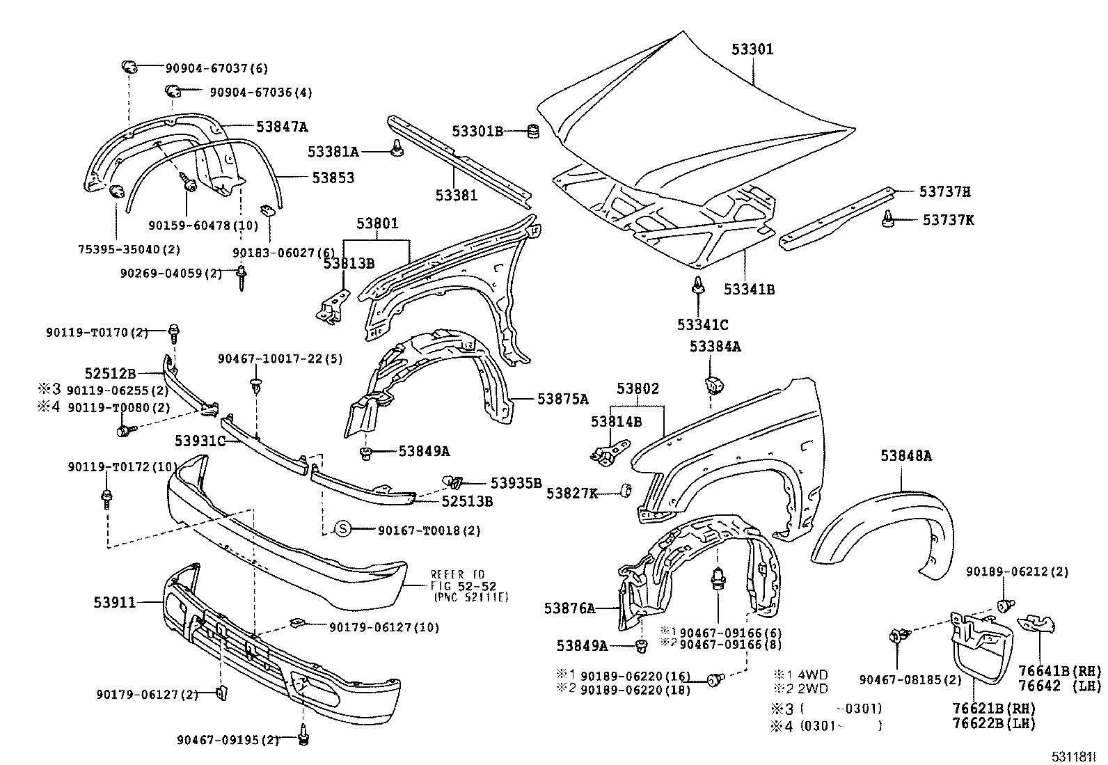 Hood & Front Fender