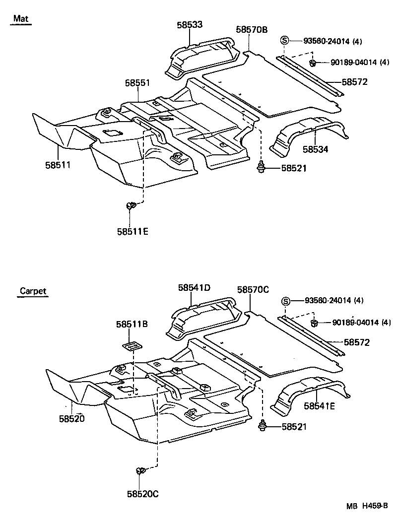 Floor Mat & Silencer Pad