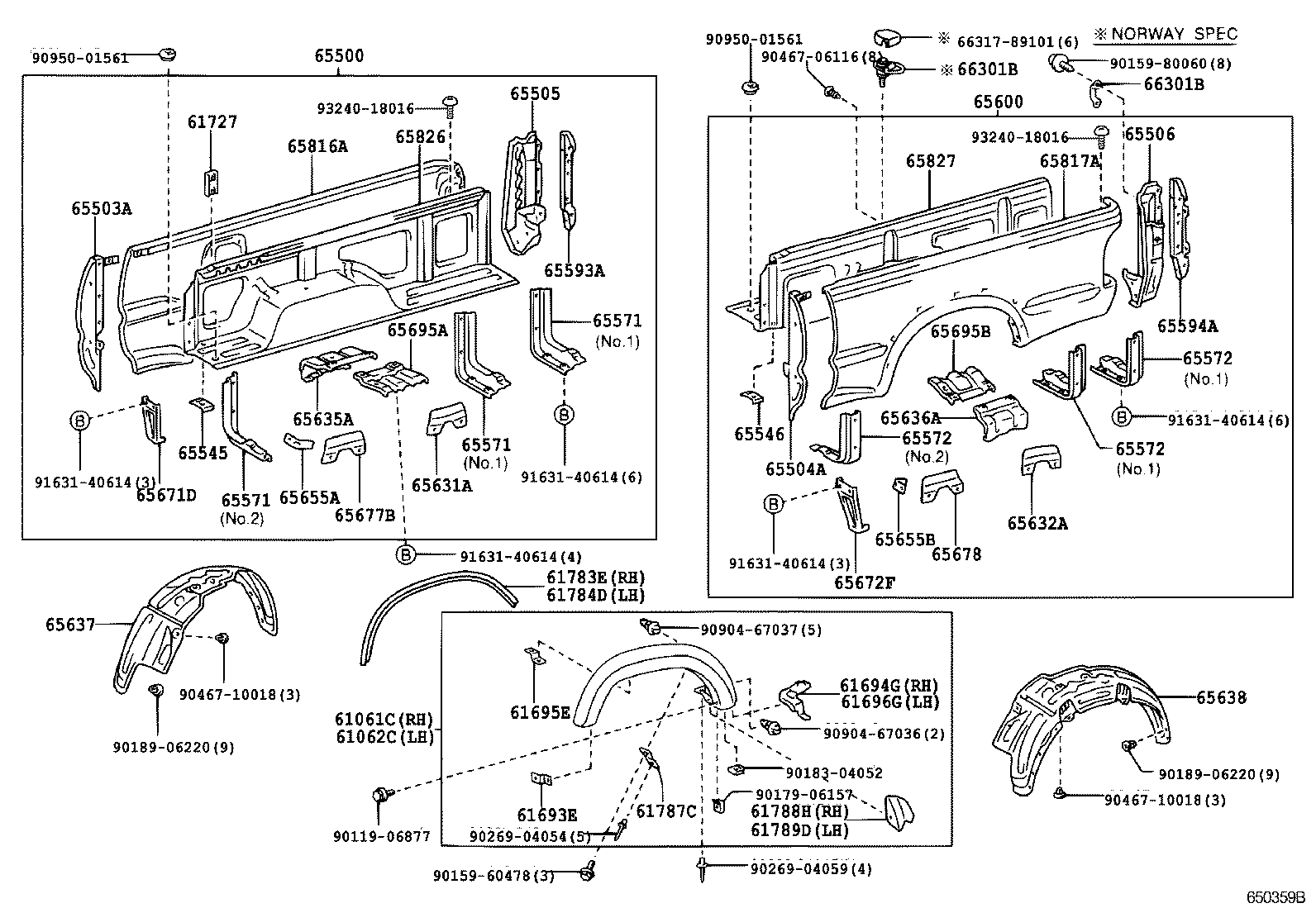 Rear Body Side Panel