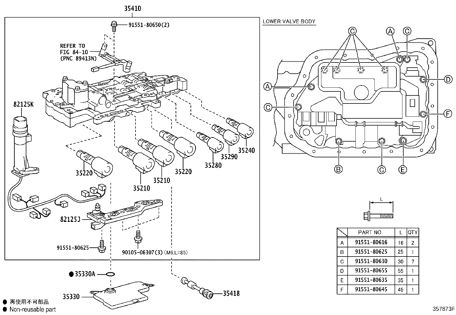 Valve Body Oil Strainer