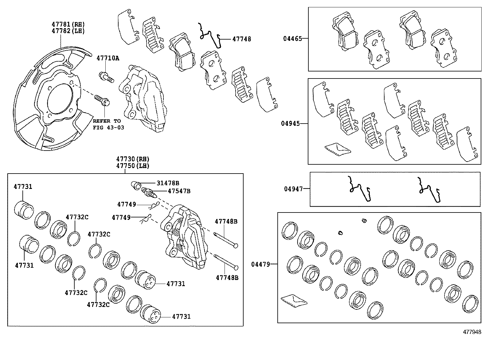 Front Disc Brake Caliper Dust Cover