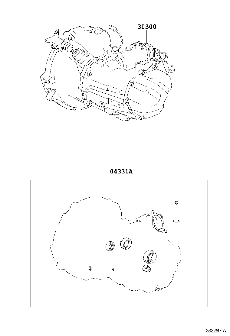 Transaxle Or Transmission Assy & Gasket Kit