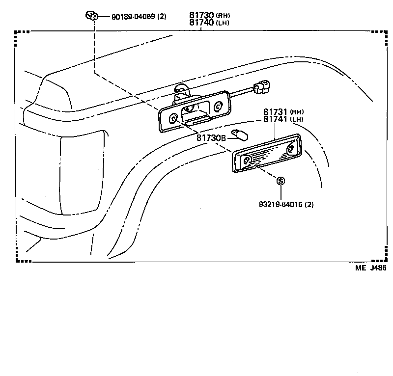 Turn Signal Lamp & Outer Mirror Lamp