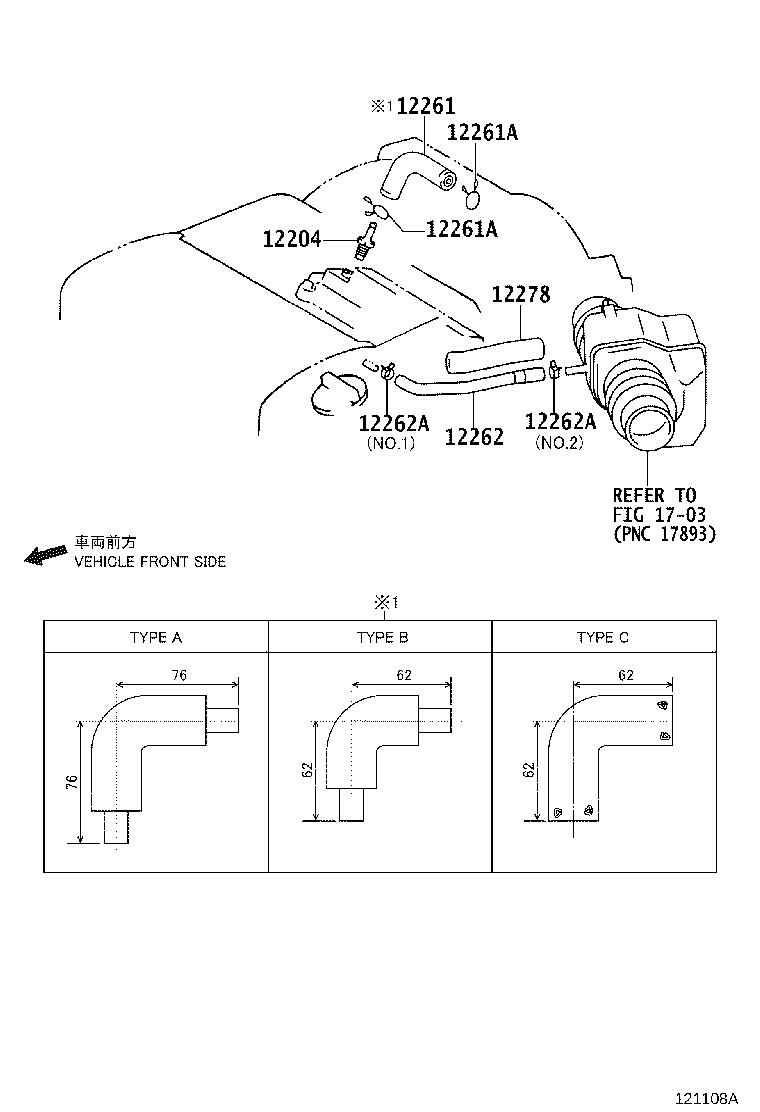 Manguera de ventilación