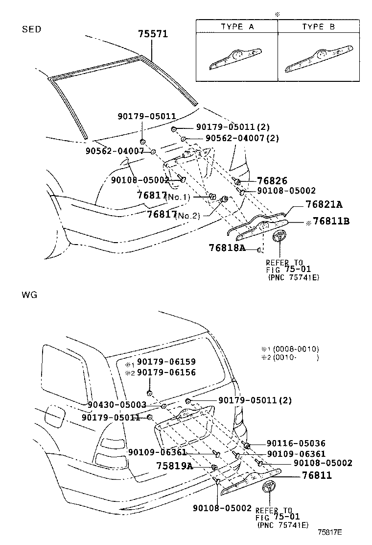 Rear Moulding