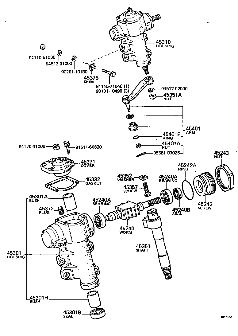 Steering Column & Shaft