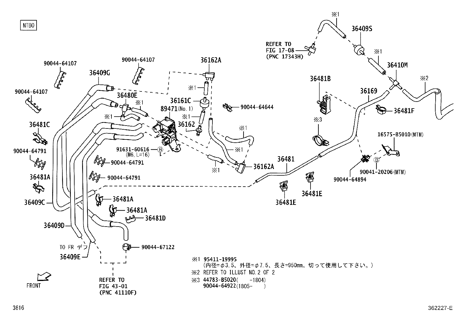 Transfer Vacuum Piping