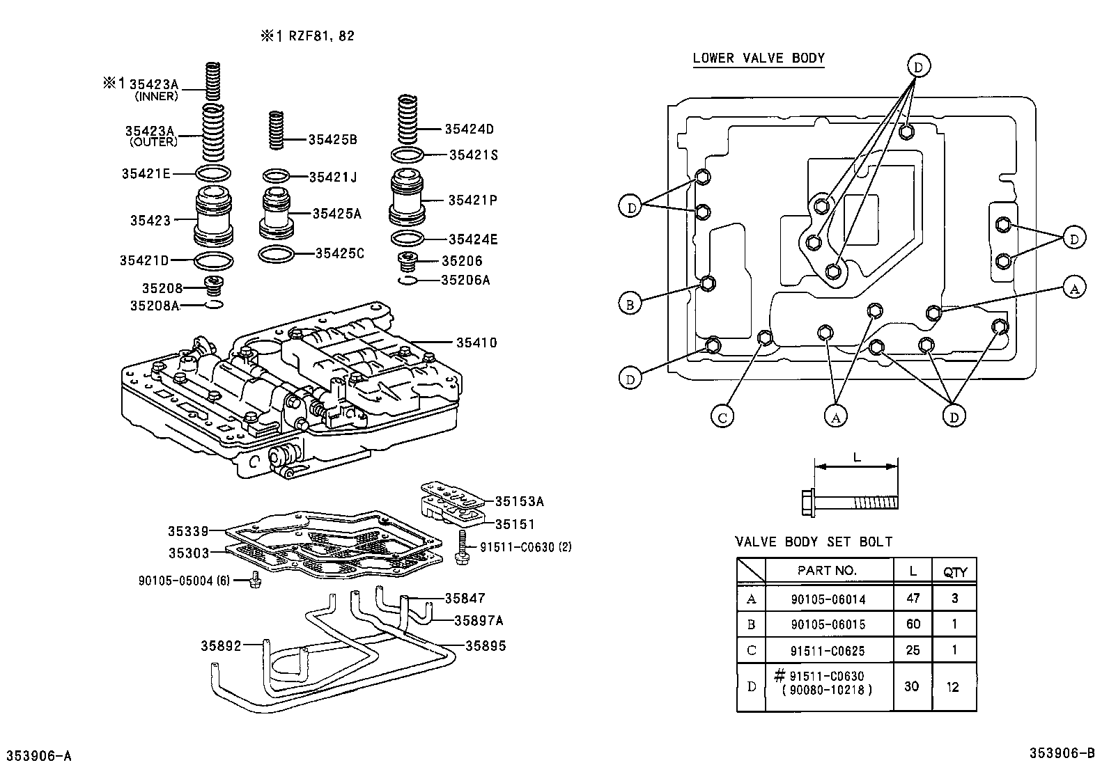 Valve Body Oil Strainer
