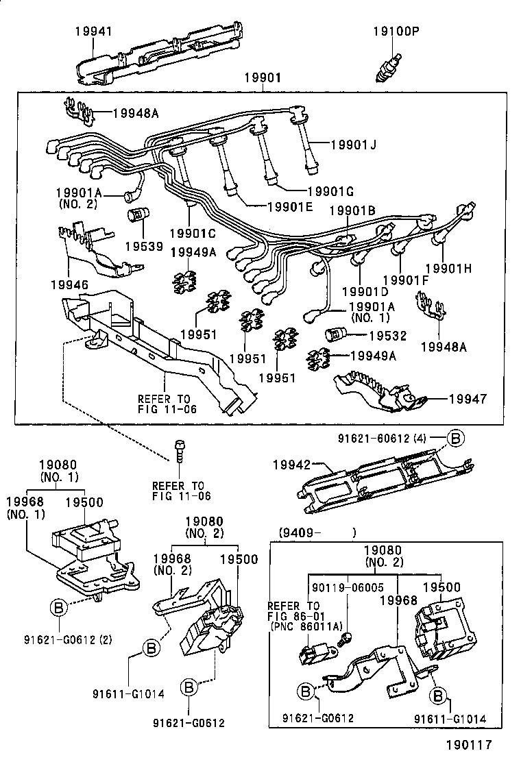 Ignition Coil Spark Plug Glow Plug