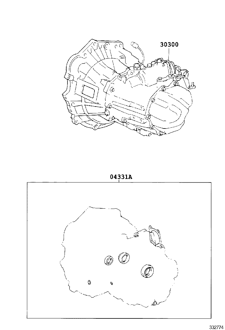 Transaxle Or Transmission Assy & Gasket Kit
