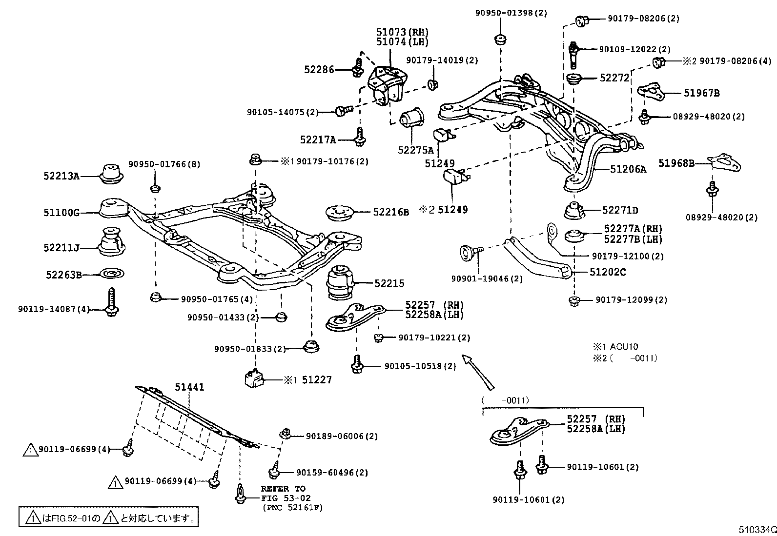 Suspension Crossmember & Under Cover