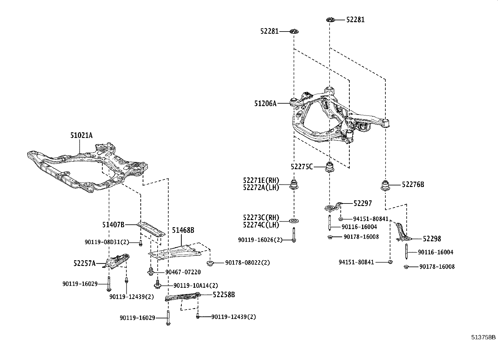 Suspension Crossmember & Under Cover