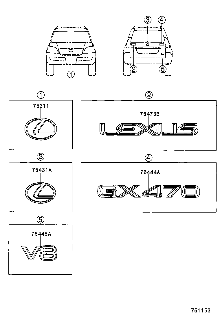 Emblem Name Plate