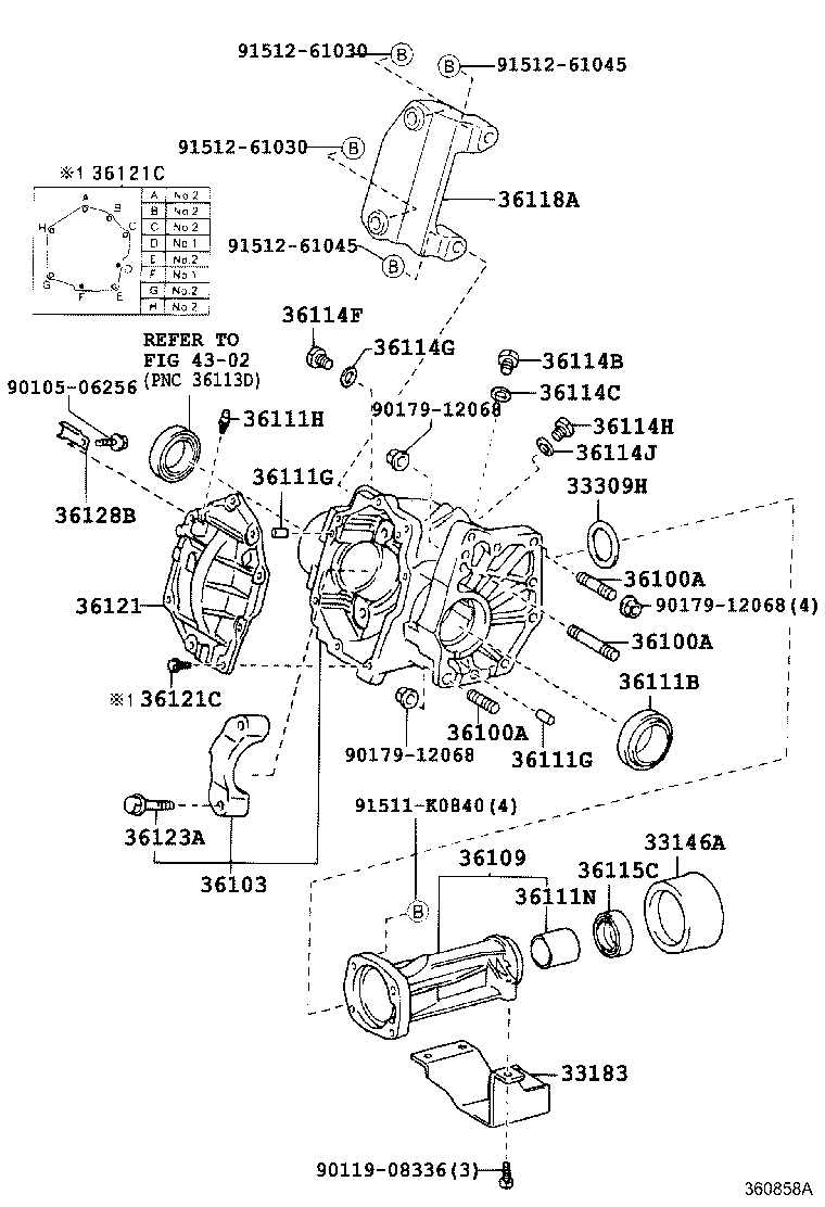 Transfer Case & Extension Housing