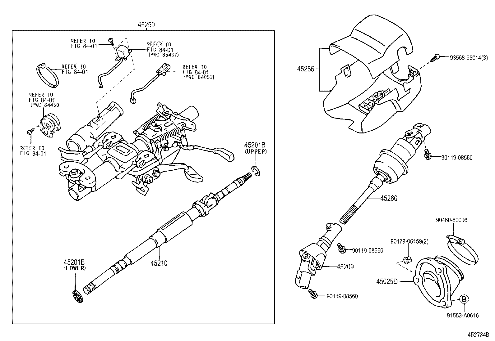 Steering Column & Shaft