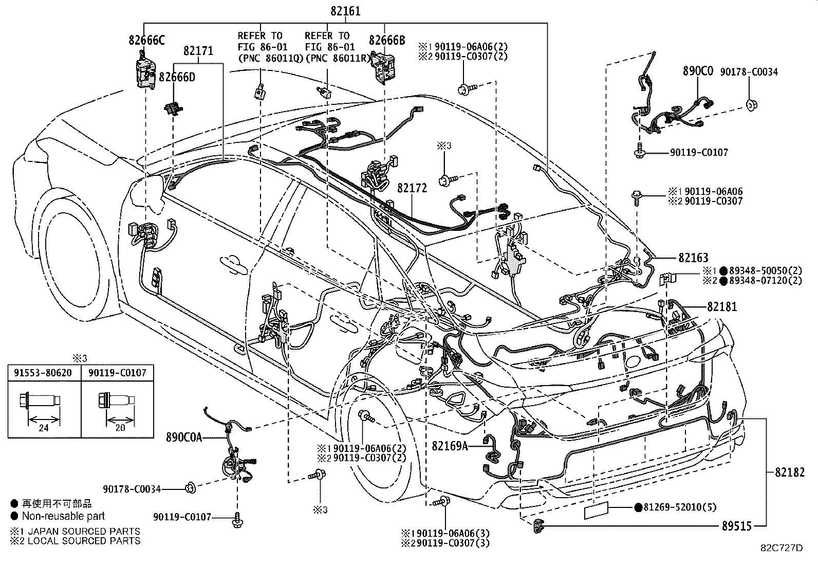 Wiring & Clamp