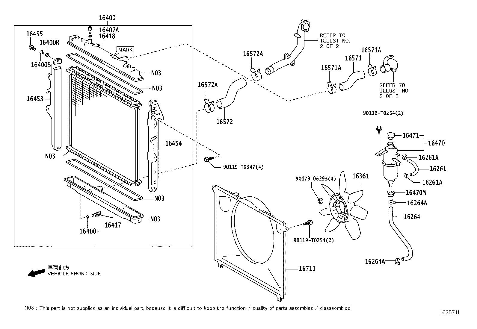 Radiator Water Outlet