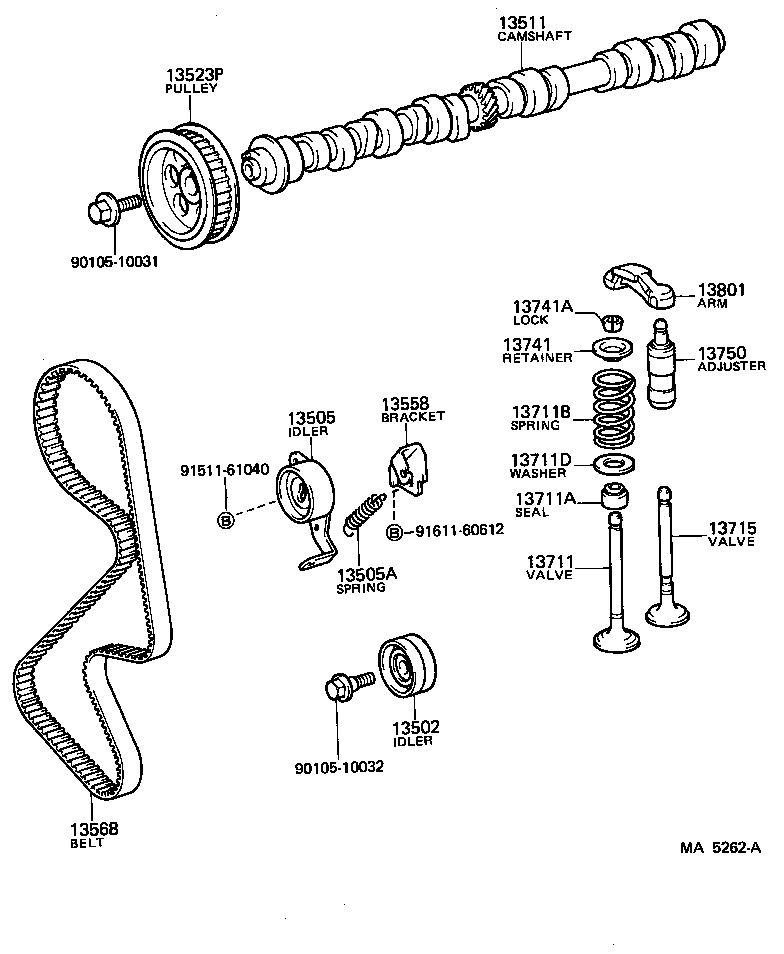 Camshaft & Valve