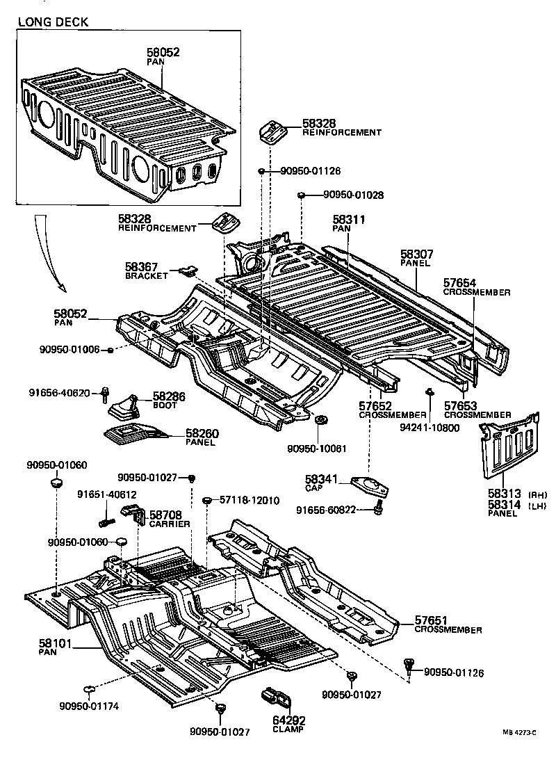 Floor Pan & Lower Back Panel