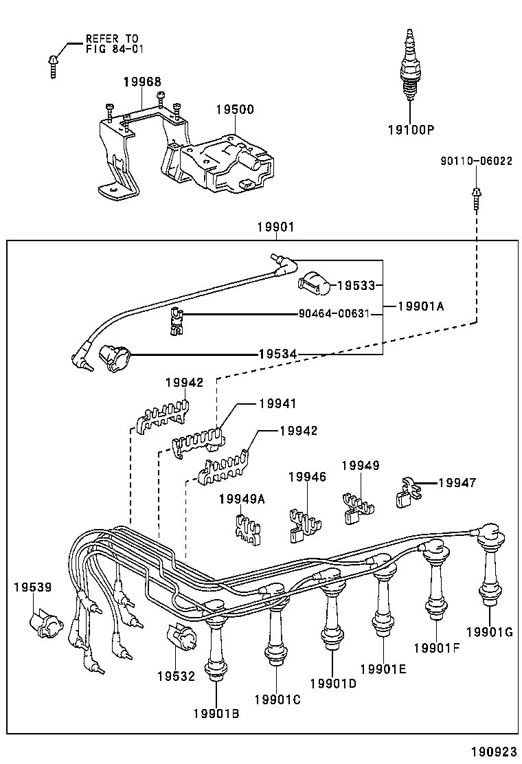 Ignition Coil Spark Plug Glow Plug