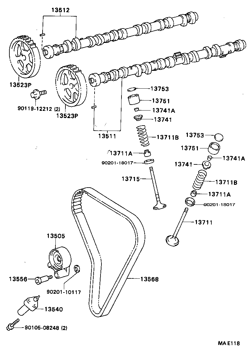 Camshaft & Valve