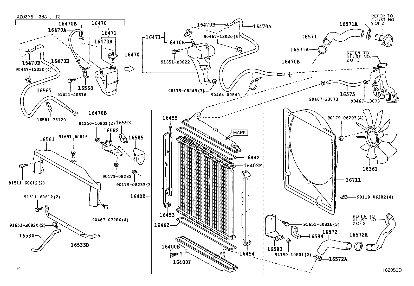 Radiator Water Outlet